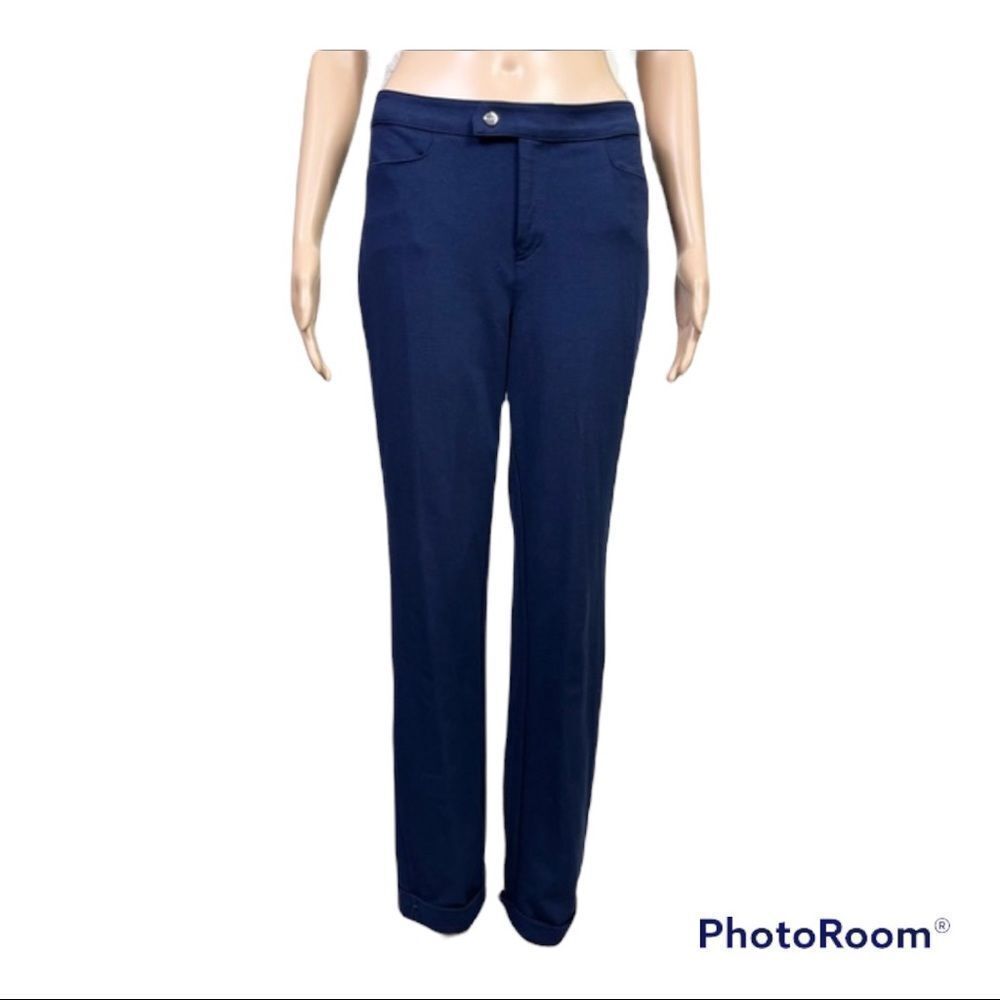 RLX Ralph Lauren Golf Navy Blue Slim Stretch Pants M